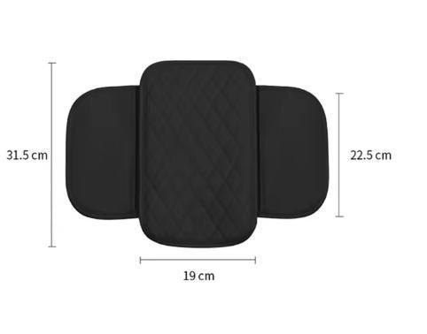 Microfiber Leather Armrest Cover With Storage